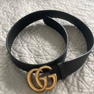 Gucci 2015 Re-Edition wide leather belt